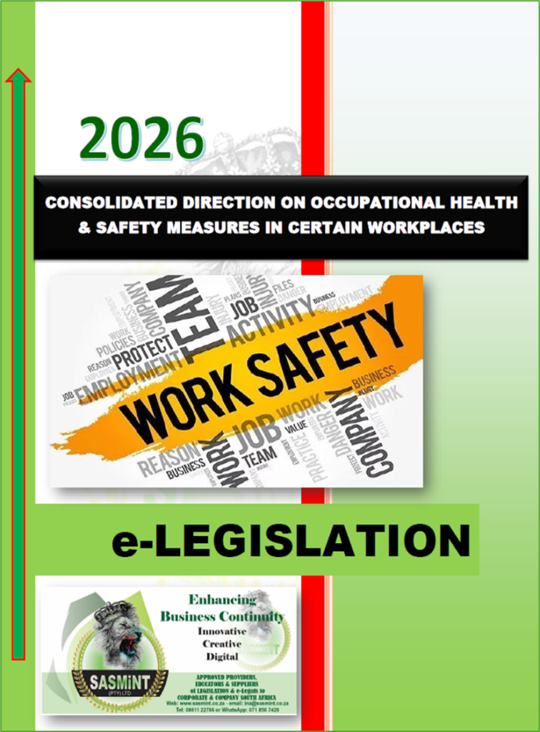 OCCUPATIONAL HEALTH & SAFETY MEASURES IN CERTAIN WORKPLACES