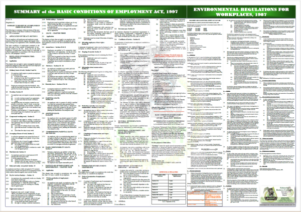 Basic Conditions of Employment Act - Summary