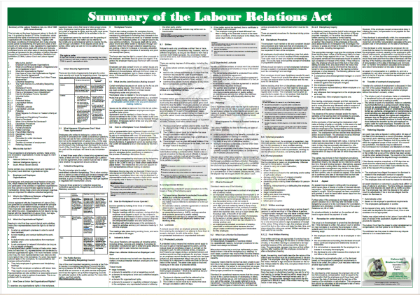 Labour Relations - Summary