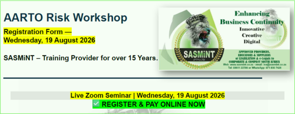 AARTO ZOOM Seminar 19/08/2026