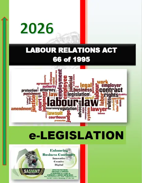 2026 Labour Relations Act 66 of 1995 e-Legislation – SASMiNT