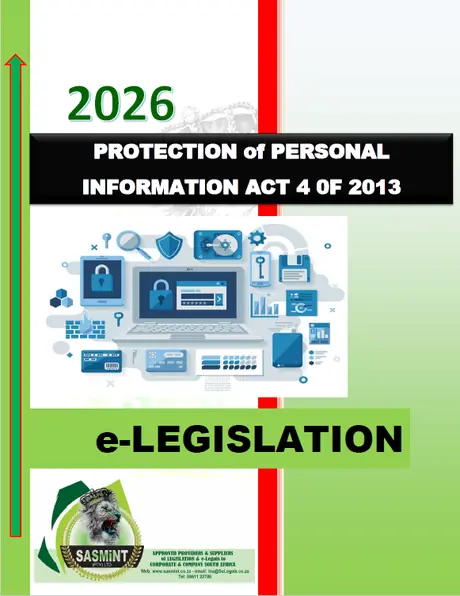 2026 Protection of Personal Information (POPI) Act 4 of 2013 e-Legislation – SASMiNT