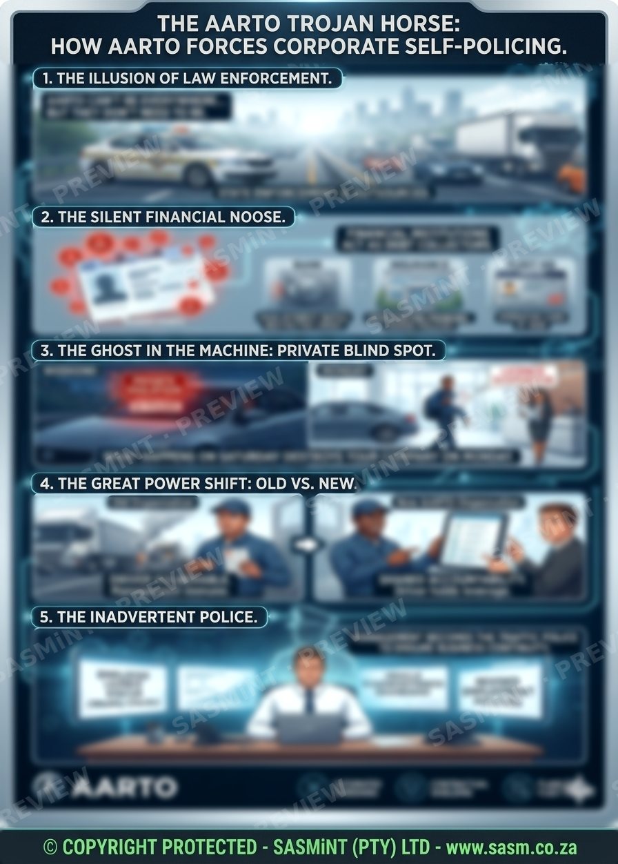 The AARTO Trojan Horse: How AARTO forces corporate self-policing (preview with the text blurred)